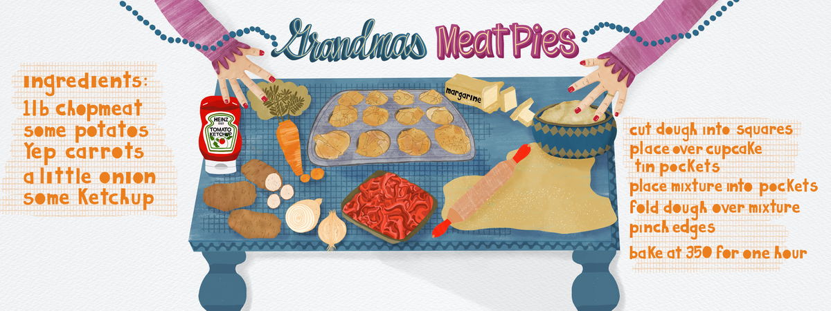 Grandmas Meat Pies by Erin ODonnell