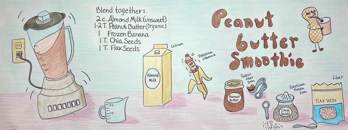 pPeanut Butter Smoothie by Marilyn Lima