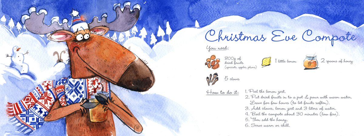 Christmas Eve Compote by Monika Sommer-Lapajew