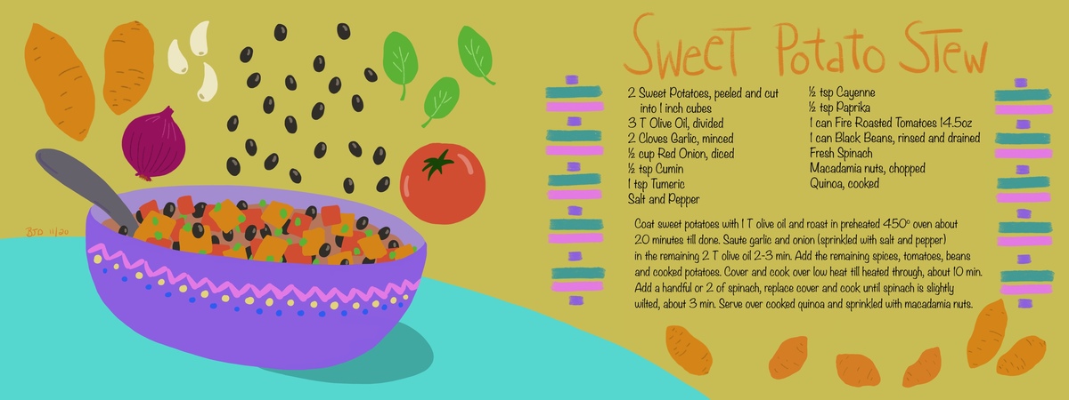 Sweet Potato Stew by Barb Dragony