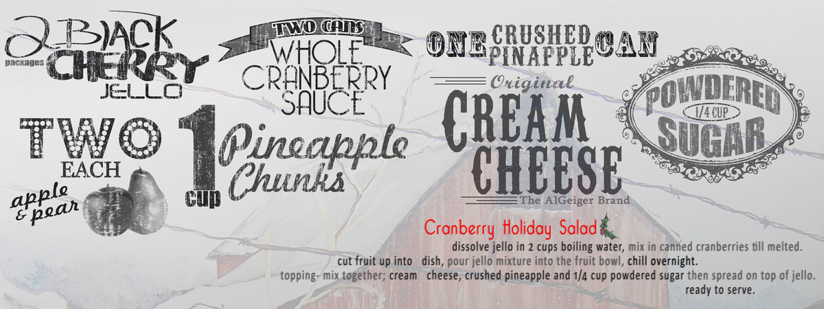Cranberry Holiday Salad by Allan Geiger