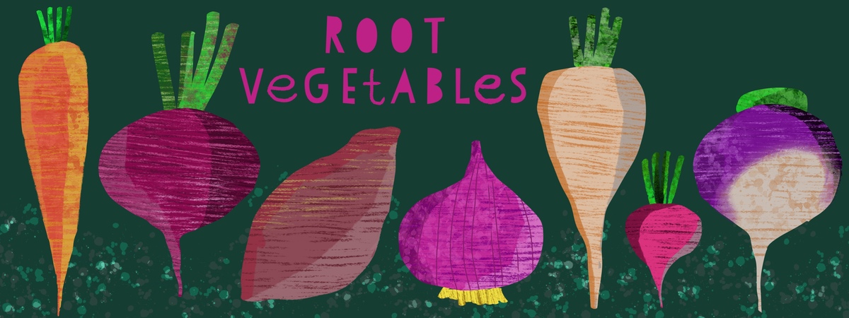 Root vegetables by Art by Ashlesha