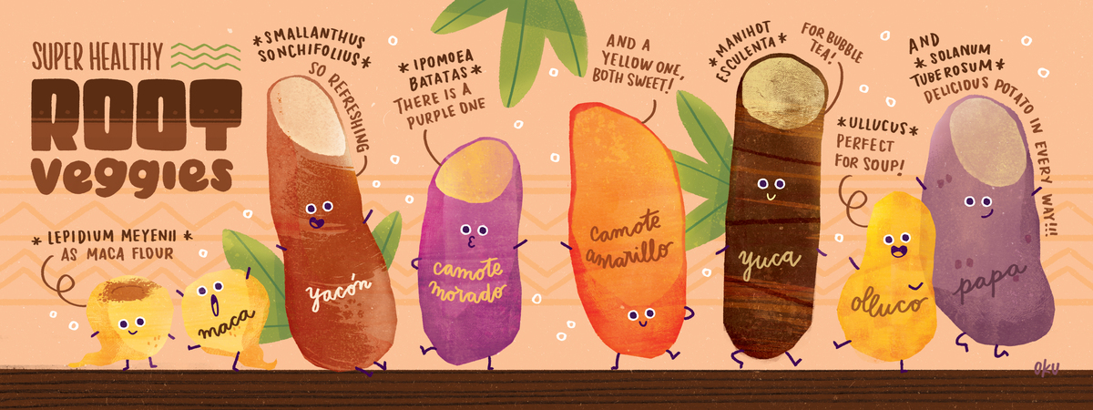 Super Healthy Root Veggies by Okuworks