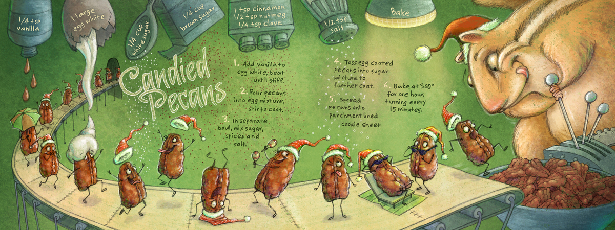 Candied Pecans by Linda Silvestri