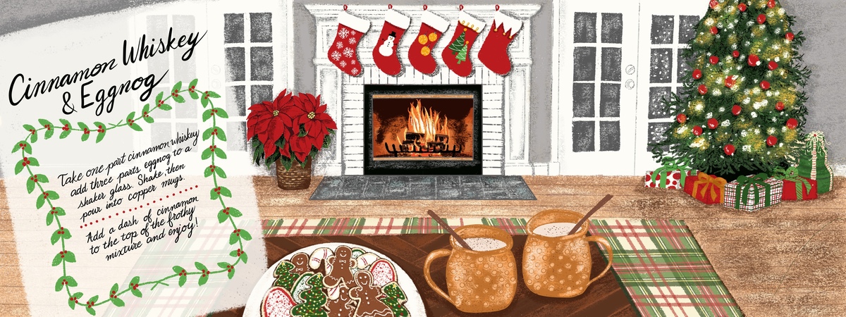 Cinnamon Whiskey & Eggnog by Nancy Henry