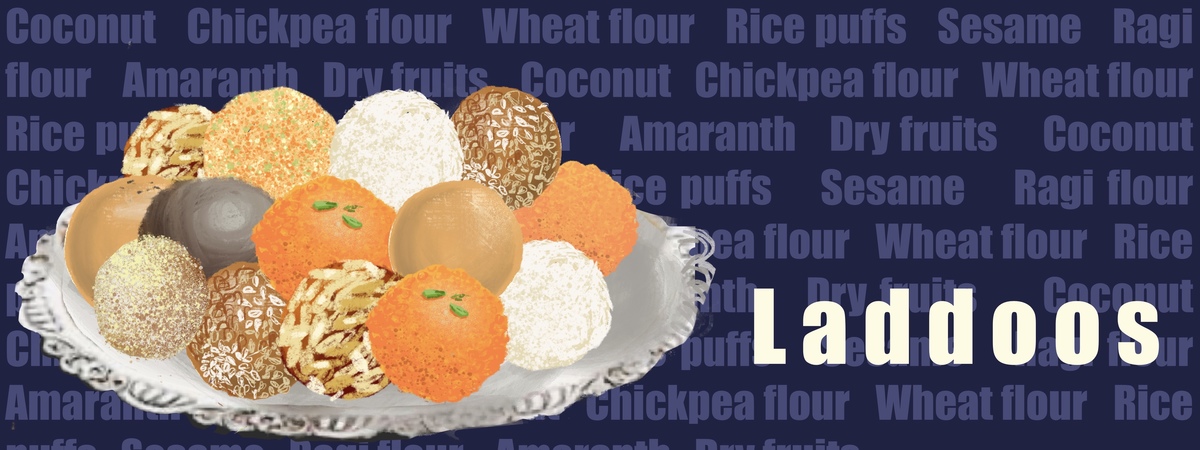 Laddoos (sweets) by Strokes and shadows
