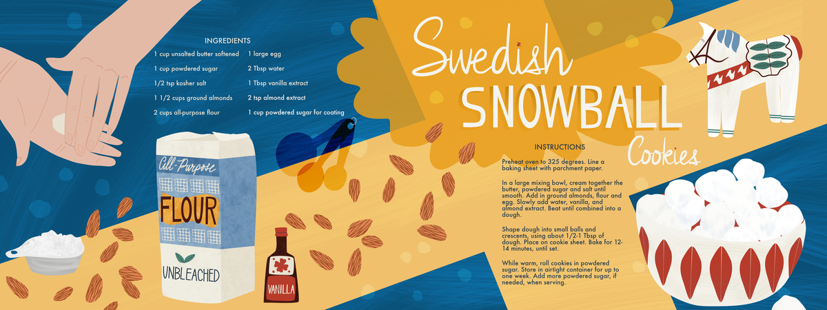 Swedish Snowball Cookies by Karin L