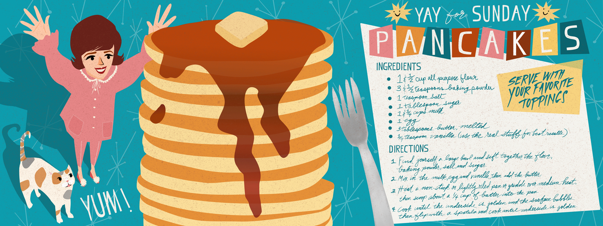 Yay for Sunday Pancakes! by Karin L