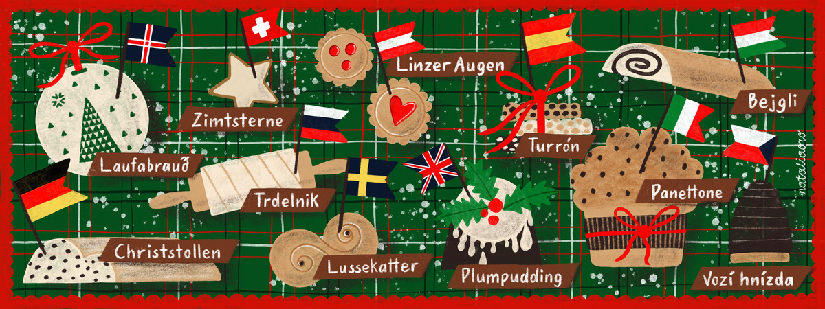 Christmas Bakery around Europe by nataliaoro
