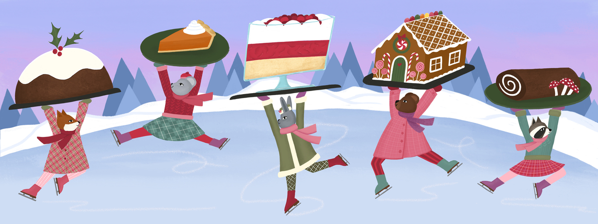 Holiday Sweets on Ice by Jessie Burch