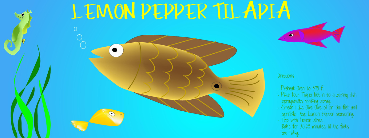 Lemon Pepper Tilapia by Rasika Bhate