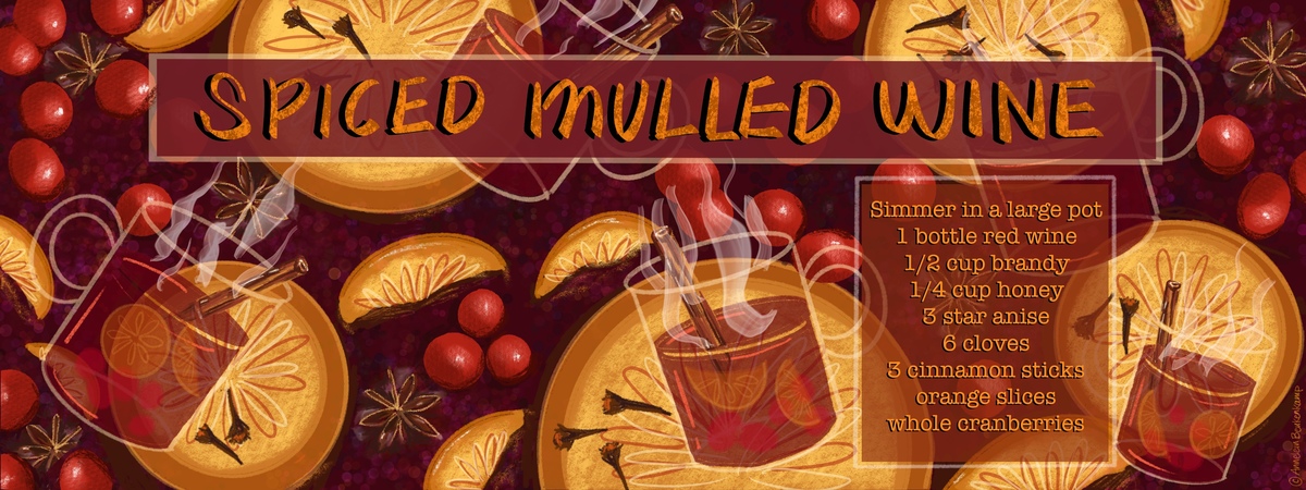 Spiced Mulled Wine by Annelein Beukenkamp