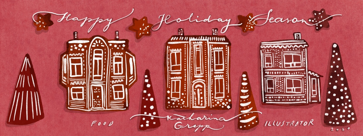 A Gingerbread Town by Katharina Grepp