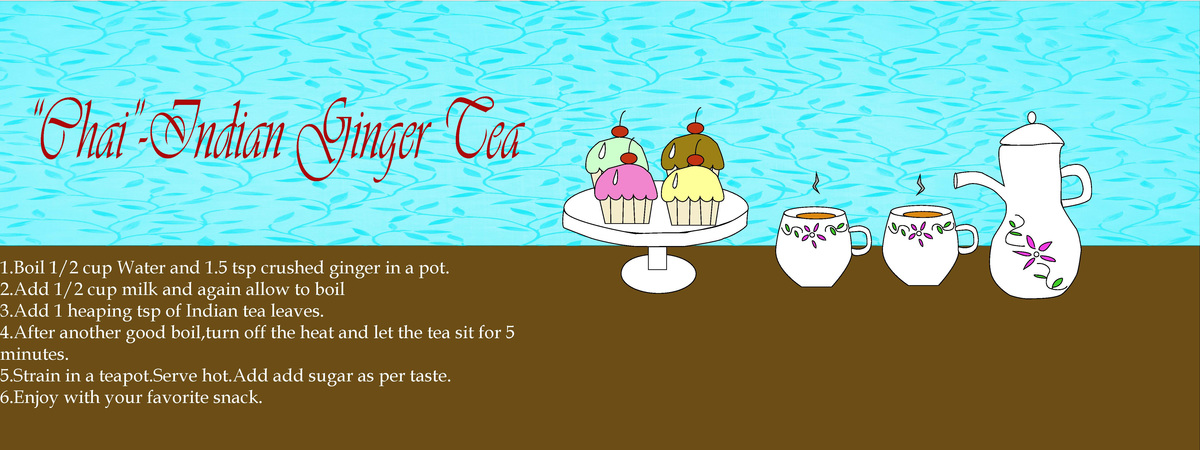 Indian Ginger Tea by Rasika Bhate