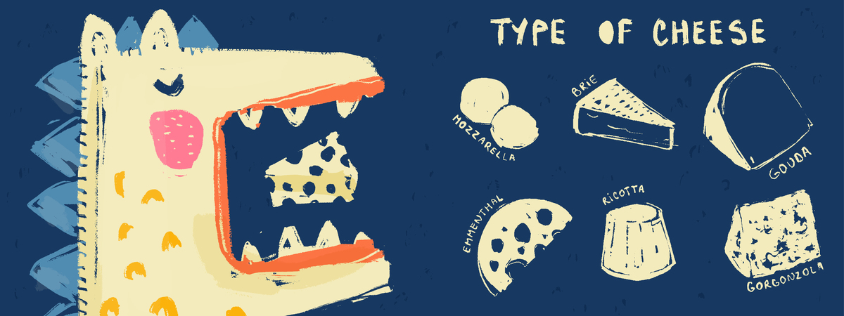 Type of Cheese by Vero Gobet
