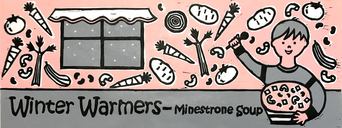 Winter Warmers - Minestrone Soup by Marcia Spoor