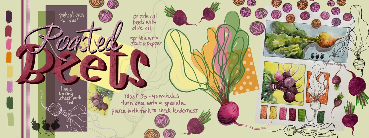Roasted Beets by Annelein Beukenkamp