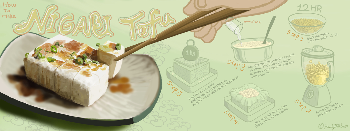 How to make Nigari tofu/鹽滷豆腐 by Hostory
