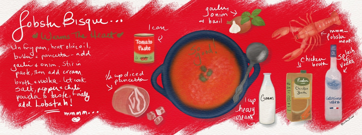 Lobster Bisque by Sofydoll Designs