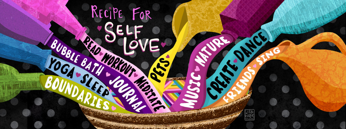 Recipe For Self Love by LisaFullerStudio
