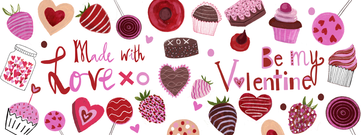 Valentine's treats by Farida Zaman