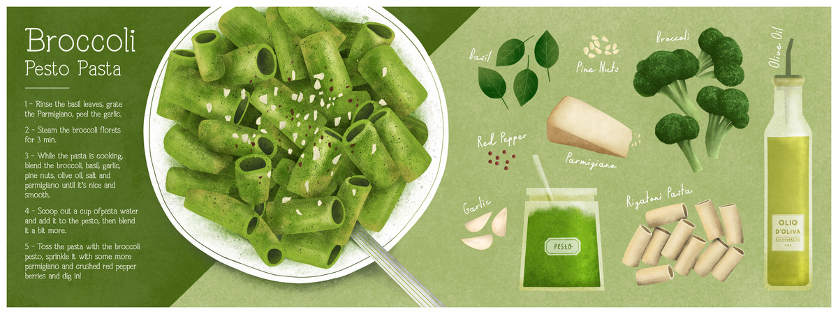 Broccoli Pesto Pasta by eatmefeedme