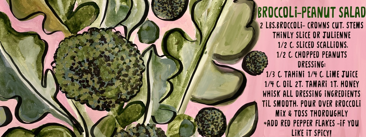 BROCCOLI SALAD by Jane Pakis