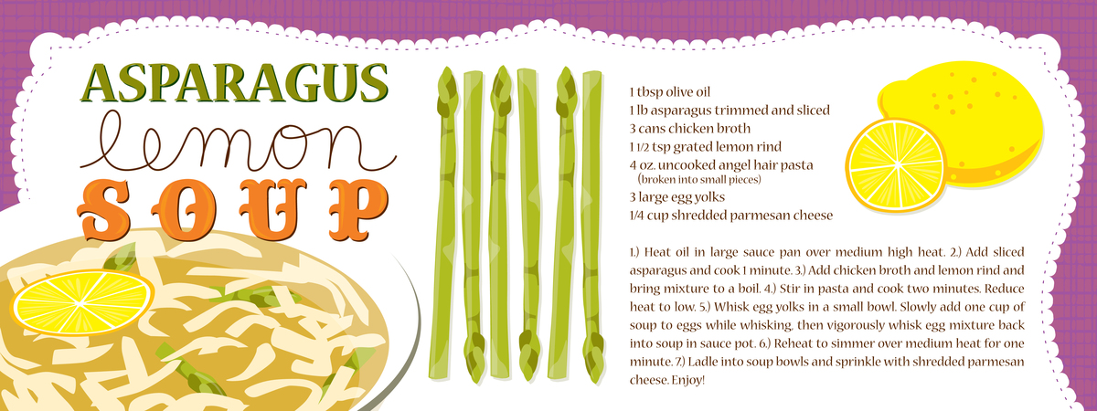 Asparagus Lemon Soup by Deborah Mori