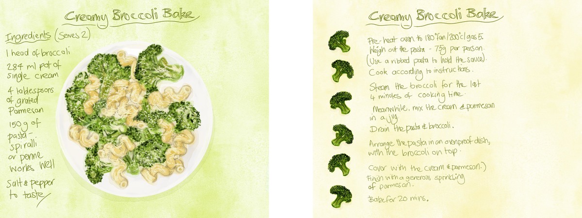 Creamy Broccoli Bake by Rae Scott