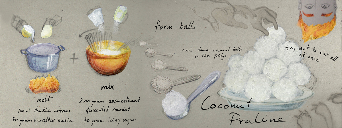 Coconut Praline by Patrycja Półtorak