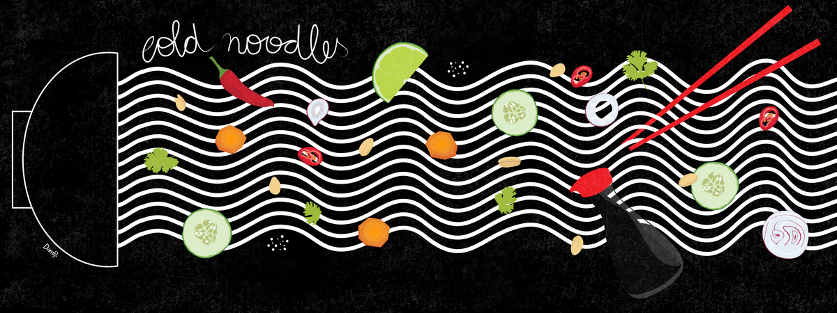 Cold N Hot Noodles by DamPp Studio