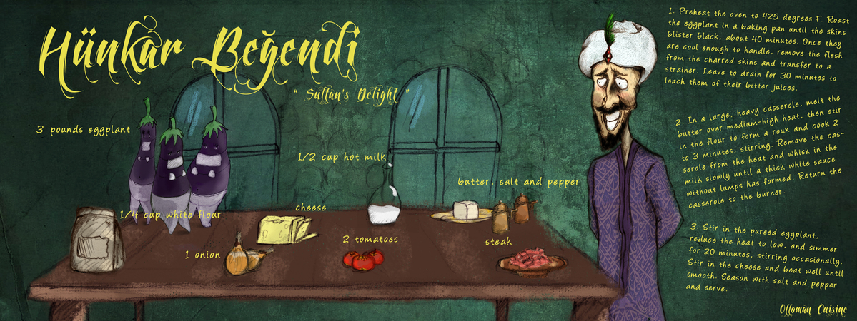 Sultan's Delight (Hünkar Beğendi) by Necmi Deniz Akinci
