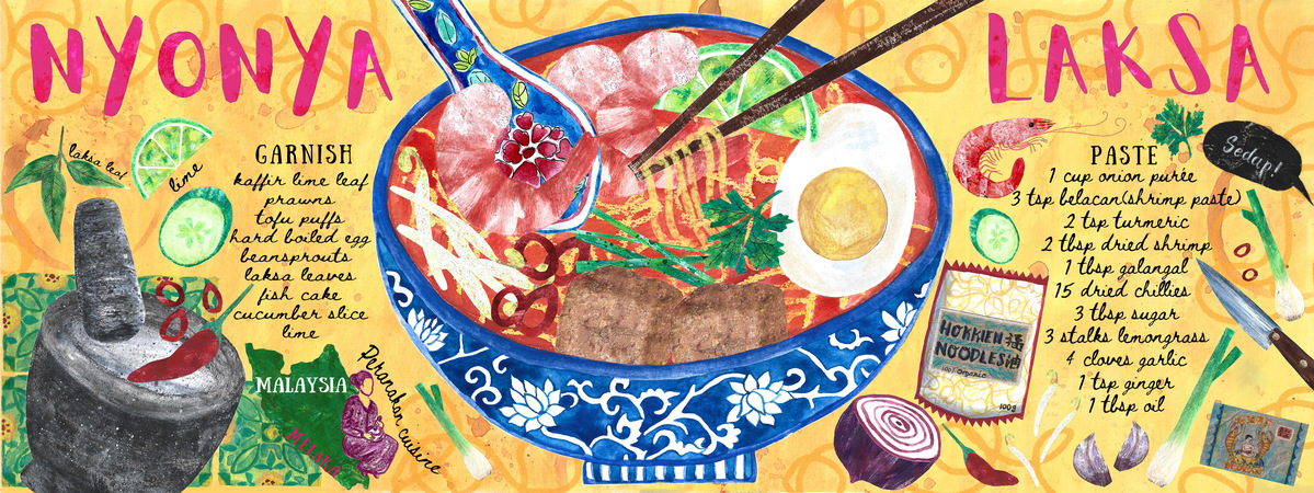 Nyonya Laksa by Tabitha Haggett