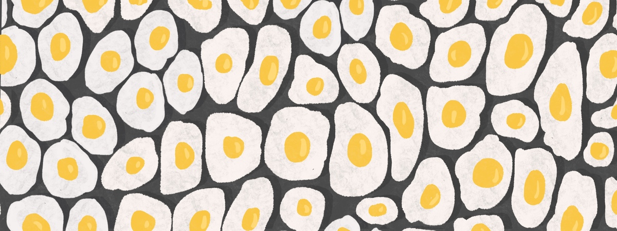 Dippy Eggs by Amelia Mellberg