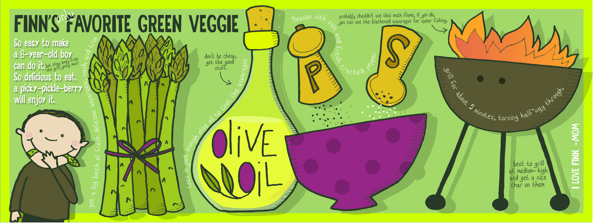 Finn's Only Favorite Green Vegetable by Lisa Graves