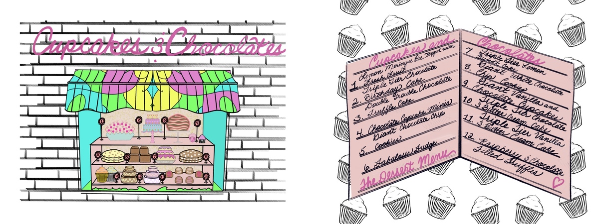 Cupcakes & Chocolates by Lokey Designs