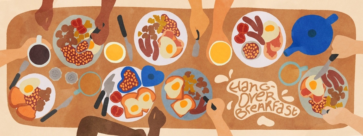 My Happy Meal: Hangover Breakfast by Gemma Lily