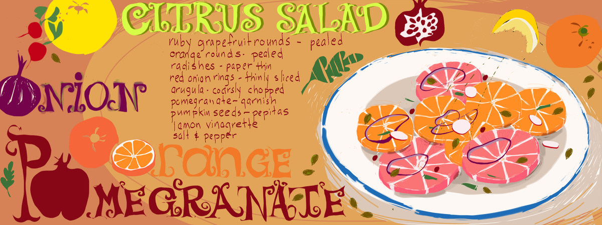 Citrus Salad by Sarah Nussbaumer