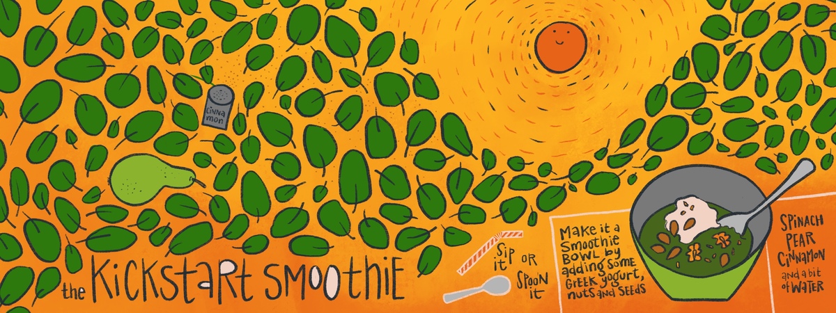 My Happy Meal: the Kickstart Smoothie by Koosje Koene