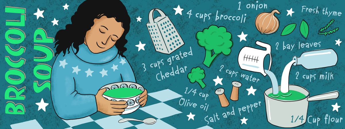 Broccoli Soup by Alison Kolesar
