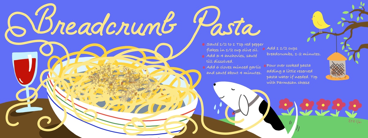 Breadcrumb Pasta by Barb Dragony