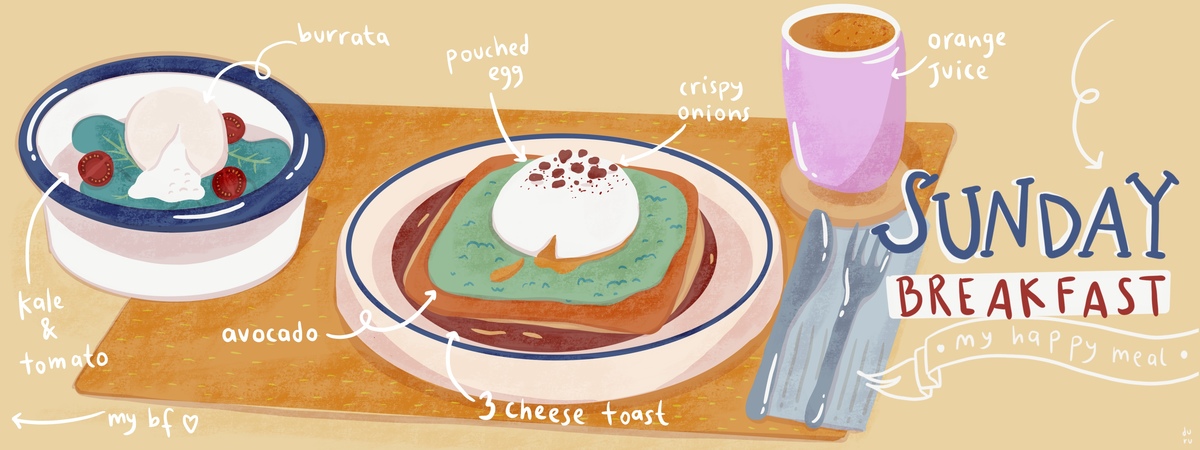 My Happy Meal - Sunday Breakfast by Duru Eksioglu