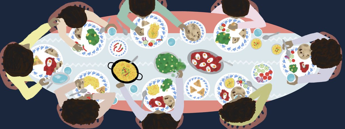 Family Meals are Happy Meals! by Arpita Choudhury