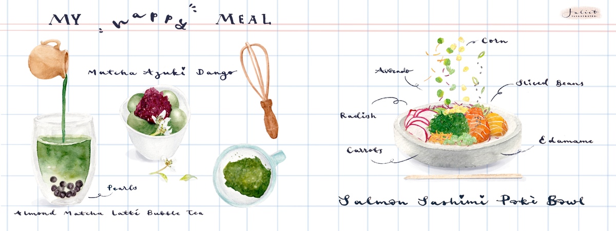 My Happy Meal by Juliet Illustrates