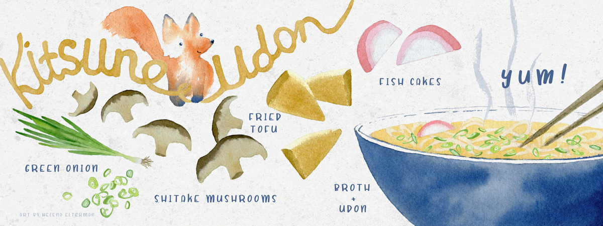 Kitsune Udon by Helena Elterman