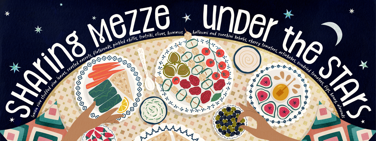 Sharing Mezze Under the Stars by Sue Gibbins