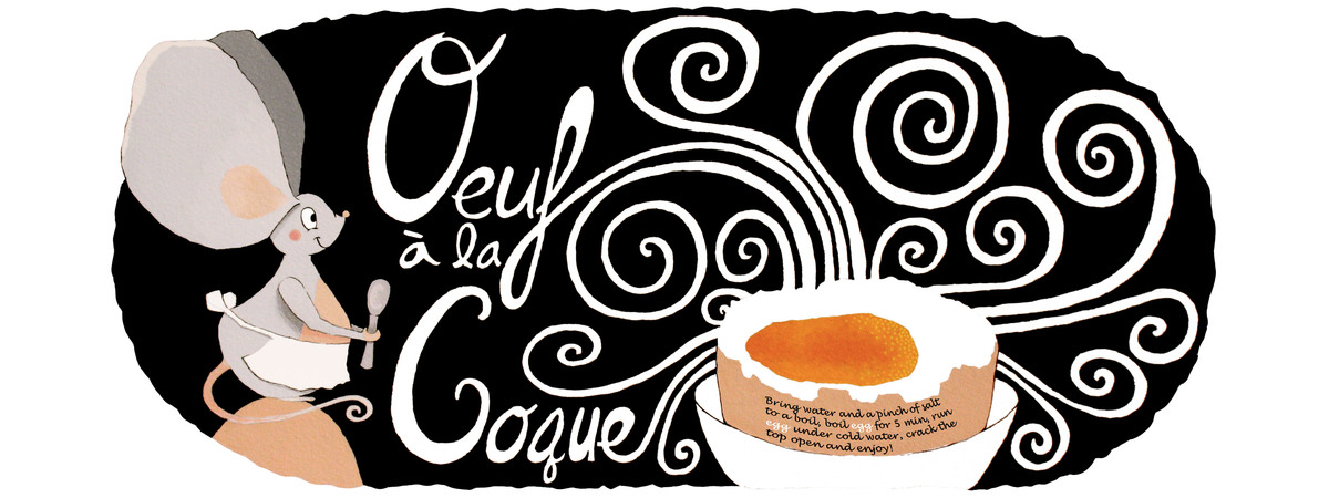 Oeuf a la Coque (soft boiled egg) by Nessa Guillet