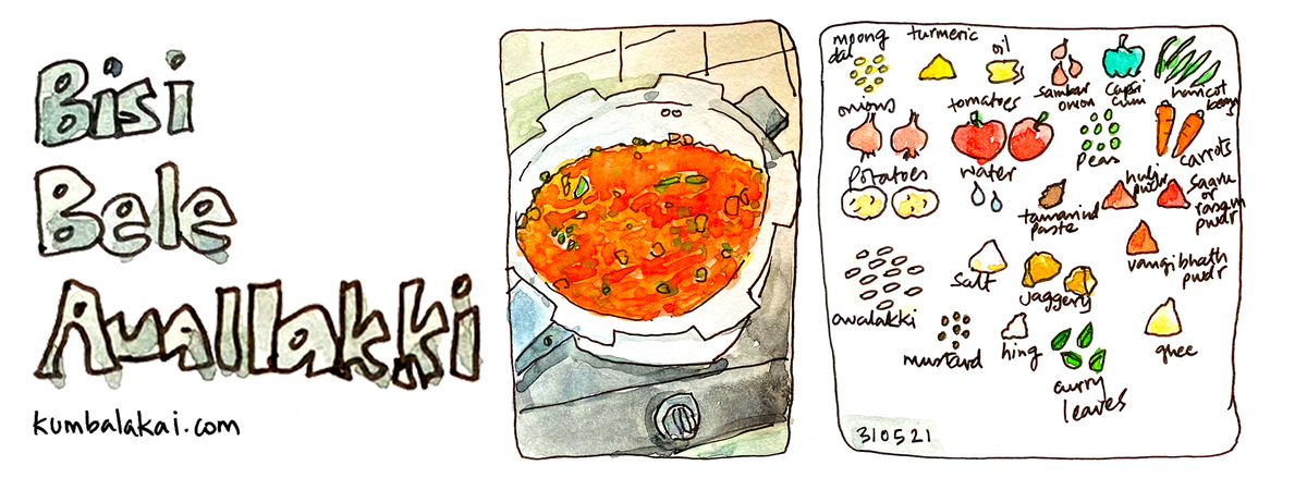 Bisi Bele Avalakki by Kumbalakai
