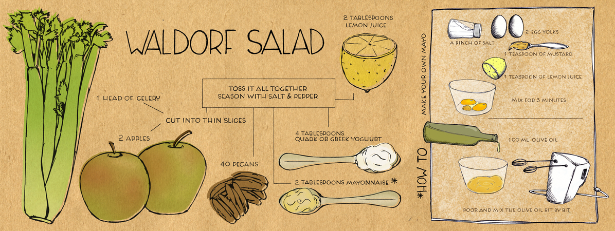 Waldorf Salad by Koosje Koene
