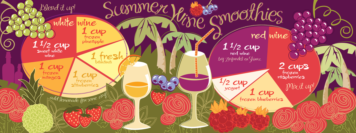 Summer Wine Smoothies by Ruth Demandt